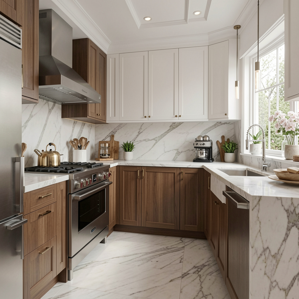 Harrow kitchen — Kalidoma serviced accommodation